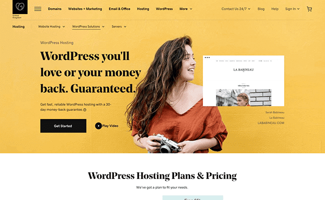 GoDaddy - WordPress Hosting