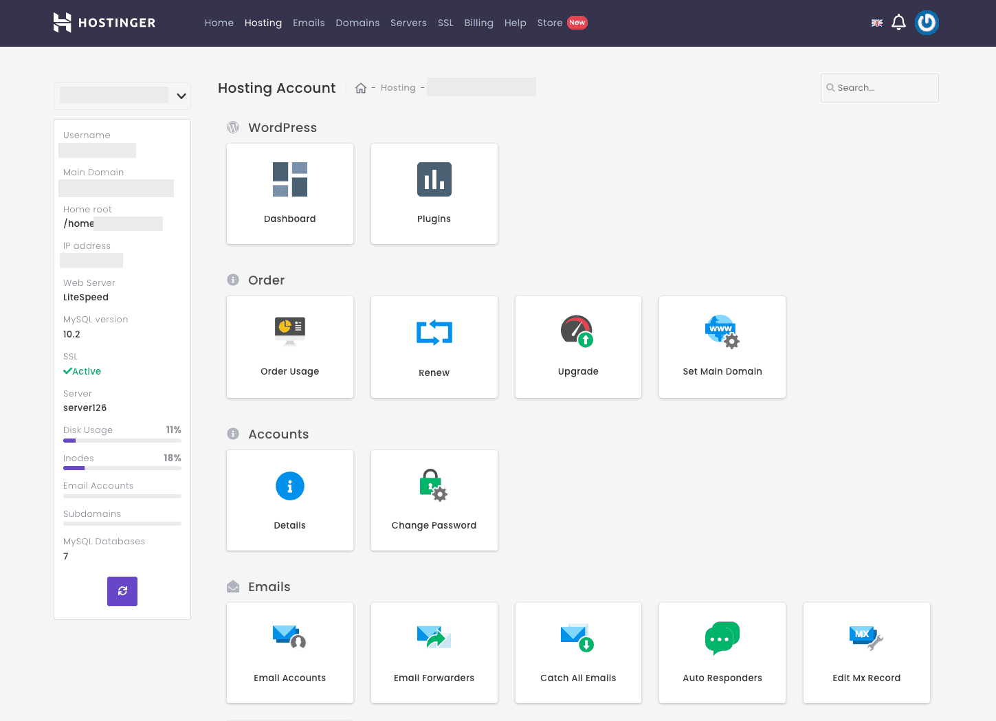 Hostinger WordPress Hosting
