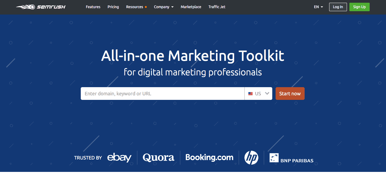 SEMRush Backlink Tool