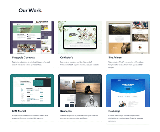 bespoke web design camden