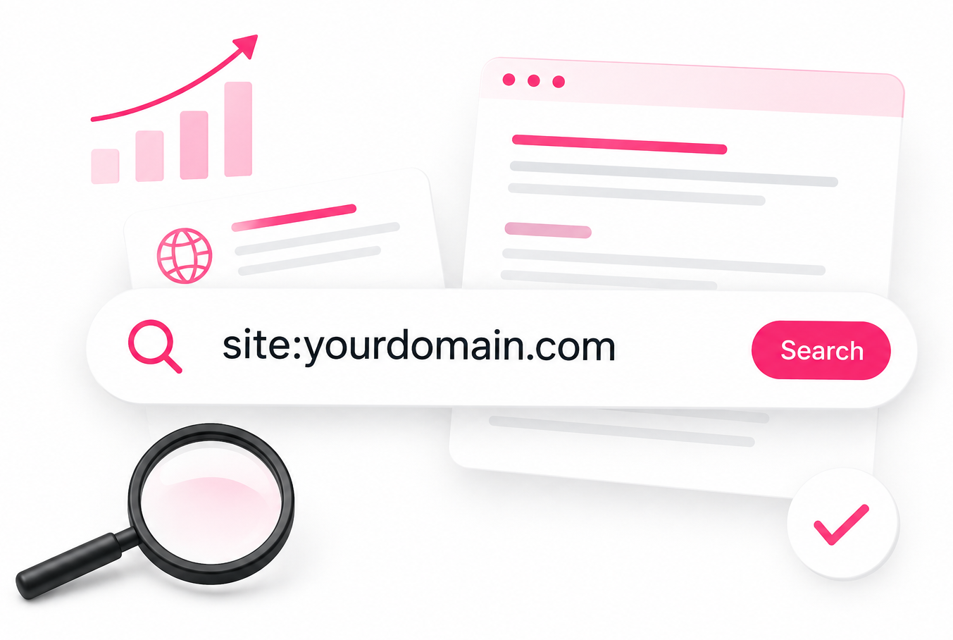 SEO performance dashboard showing organic traffic, keyword rankings, conversions, crawl status and 404 errors after a website redesign
