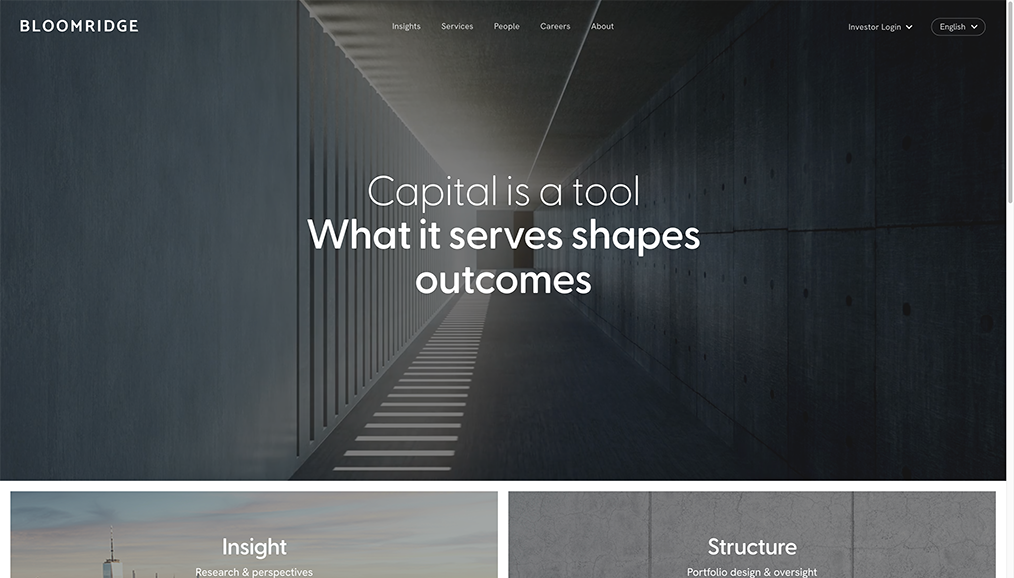 PSD to WordPress conversion website on desktop screen