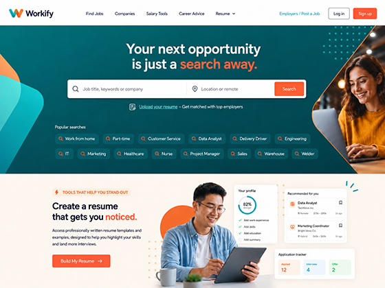Job Board Web Design